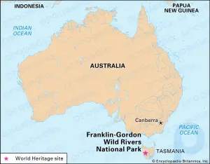 Национальный парк Франклин-Гордон Уайлд Риверс: национальный парк, Тасмания, Австралия