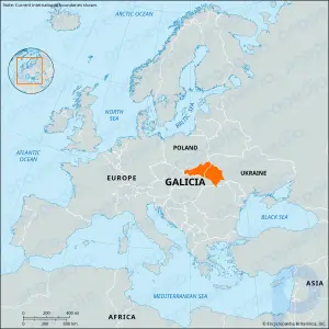 Galicia: región histórica, Europa del Este