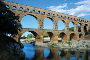 Пон-дю-Гар: Римский мост-акведук, Ним, Франция