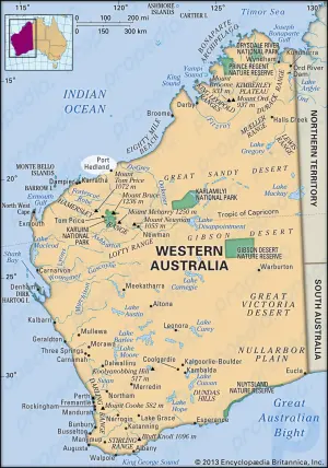 Порт-Хедленд: Западная Австралия, Австралия