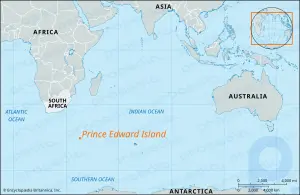 Isla del Príncipe Eduardo: isla, Sudáfrica