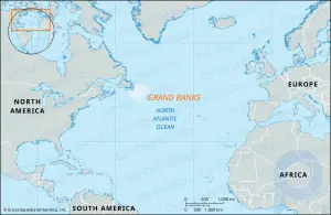 Гранд Бэнкс: Атлантический океан