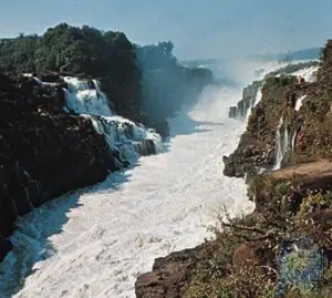 Guaíra Falls: waterfalls, South America