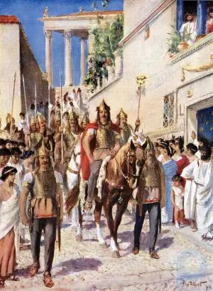 Plünderung Roms: Römische Geschichte [410]
