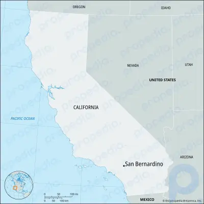 Сан Бернардино: Калифорния, США