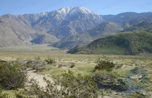 Национальный памятник гор Санта-Роза и Сан-Хасинто: горный район, Калифорния, США