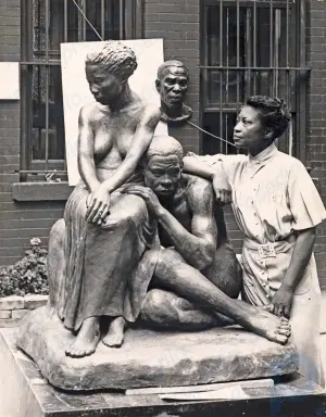 Augusta Salvaje: escultor y educador estadounidense