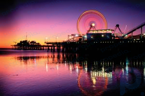 カリフォルニア州サンタモニカ桟橋