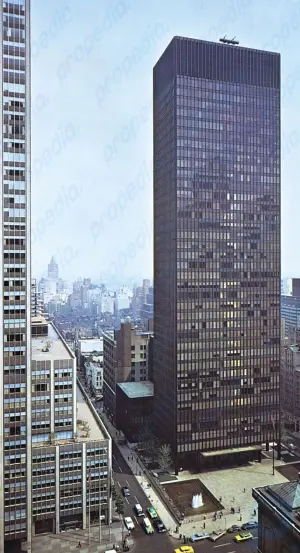 Edificio Seagram: edificio, Nueva York, Nueva York, Estados Unidos