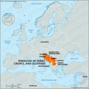 Королевство сербов, хорватов и словенцев: историческое королевство, Балканы [1918–1929]