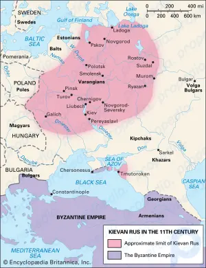 Киевская Русь: историческое государство, Европа