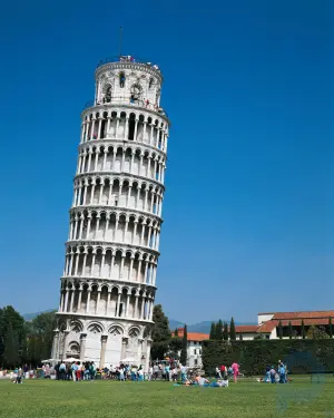 Leaning Tower of Pisa: tower, Pisa, Italy