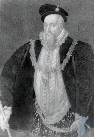 ロバート・ダドリー、レスター伯爵。イギリスの貴族
