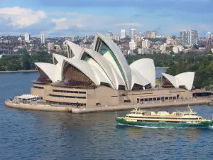 Сиднейский оперный театр: здание, Сидней, Новый Южный Уэльс, Австралия
