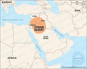 Сирийская пустыня: пустыня, Ближний Восток