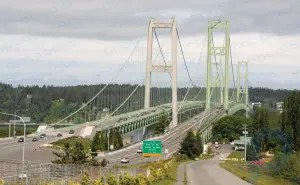 Мост через пролив Такома: мост, Вашингтон, США