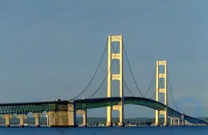 Макинакский мост: мост, Мичиган, США