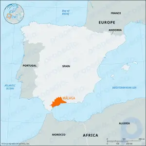 Малага: провинция, Испания