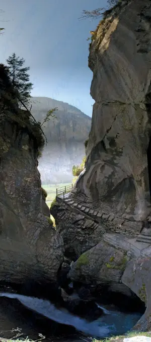 Trümmelbach Falls: waterfalls, Switzerland