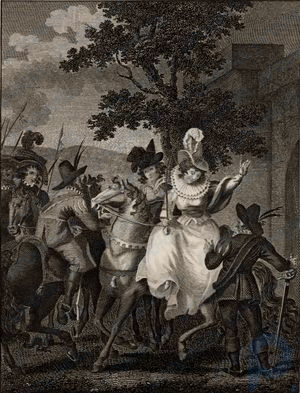 Meri, Shotlandiya qirolichasi, Karberi tepaligida taslim bo'lish, 1567 yil 15 iyun, Teofil Kamdenning 19-asrdagi 