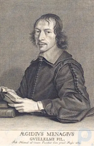 Gilles Ménage: French scholar