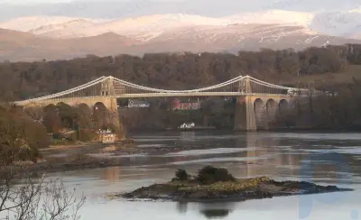 Менайский мост: мост, Уэльс, Великобритания