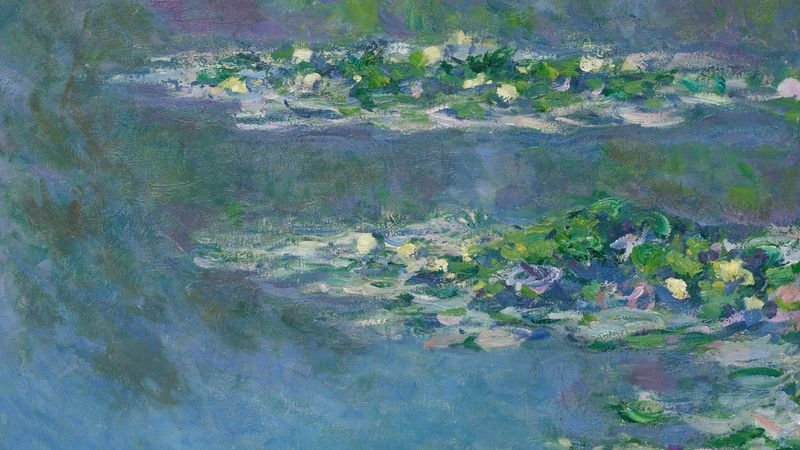 Claude Monet's water lilies, discussed