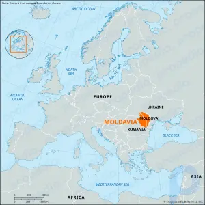 モルダビア。歴史的地域、ヨーロッパ