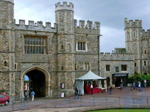 Castillo de Windsor: puerta de entrada de Enrique VIII