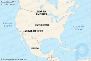 Пустыня Юма: пустыня, Северная Америка