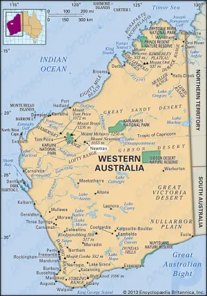 Новичок: Западная Австралия, Австралия