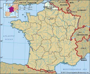 Нор-Па-де-Кале: бывший регион, Франция