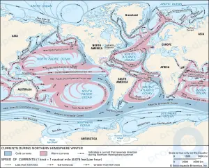 Corriente del Atlántico Norte: corriente, Océano Atlántico