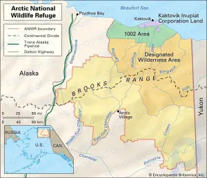 Арктический национальный заповедник: Аляска, США