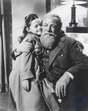 Edmund Gwenn y Natalie Wood en Milagro en la calle 34