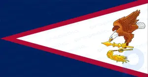Flag of American Samoa: United States territorial flag