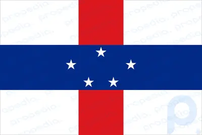 Flag of the Netherlands Antilles: former Netherlands territorial flag