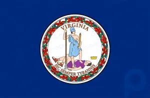 Bandera de Virginia: bandera del estado de estados unidos