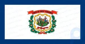 Bandera de Virginia Occidental: bandera del estado de estados unidos