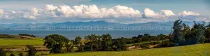 Fiordo de Solway: entrada, Gran Bretaña, Reino Unido