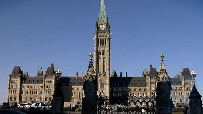 Mire la historia arquitectónica de los edificios del Parlamento en Ottawa, Ontario, Canadá