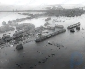 Inundación del Mar del Norte: Marejada ciclónica, Mar del Norte [1953]