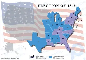 Präsidentschaftswahl der Vereinigten Staaten von 1848: Regierung der Vereinigten Staaten