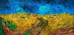 Wheat Field with Crows: painting by Vincent van Gogh