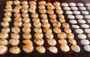 Gollandiyalik mini pancakes: ovqat