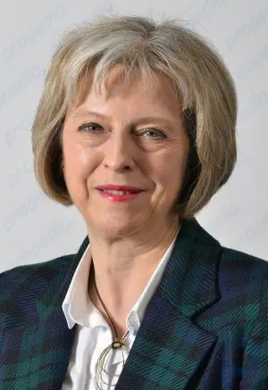 テリーザ・メイ。英国首相