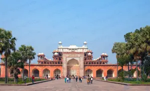 Mausoleo de Akbar: mausoleo, Sikandra, India