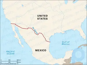 How the Border Between the United States and Mexico Was Established