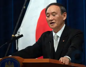Суга Ёсихидэ, премьер-министр Японии