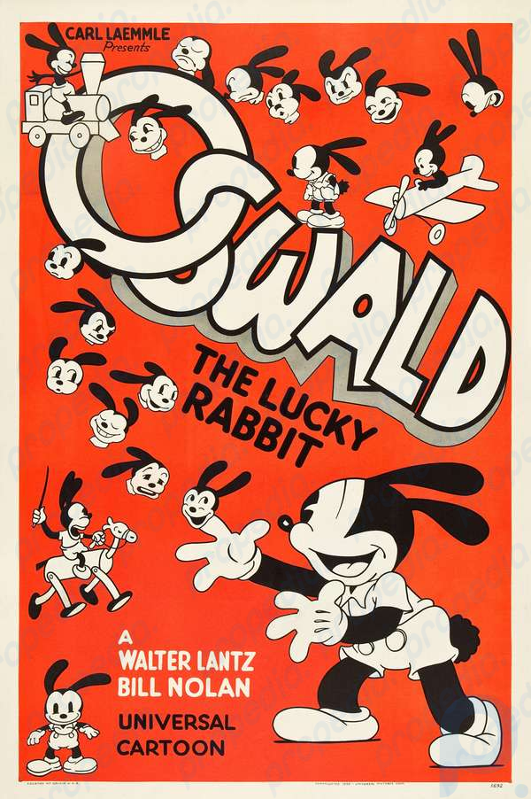 Освальд, счастливый кролик, 1935 год.